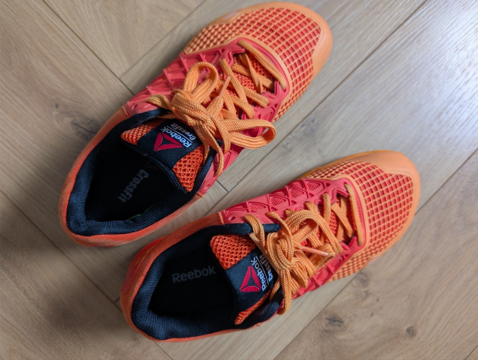 Reebok CrossFit Nano 4.0 Sportschoenen - Oranje, Maat 38/40 (M), Oranje, Ophalen of Verzenden, Gedragen