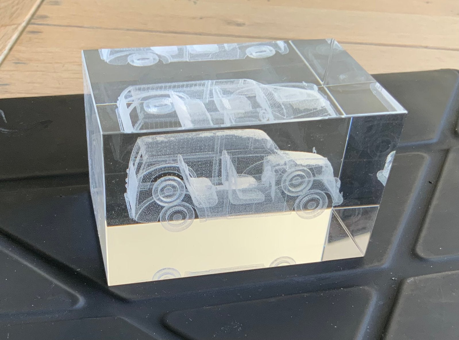 Morris Minor 3D gravure, Ophalen of Verzenden, Zo goed als nieuw, Auto