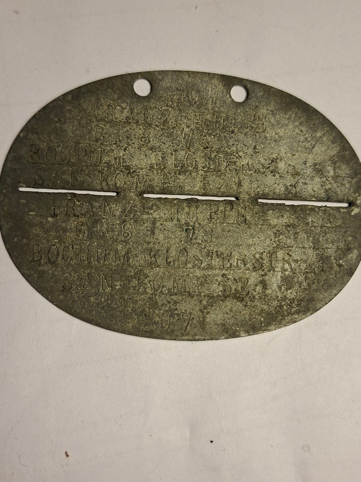 Duitse WO1 EKM Sanitater Kompanie 521, Ophalen of Verzenden, Landmacht, Duitsland, Embleem of Badge
