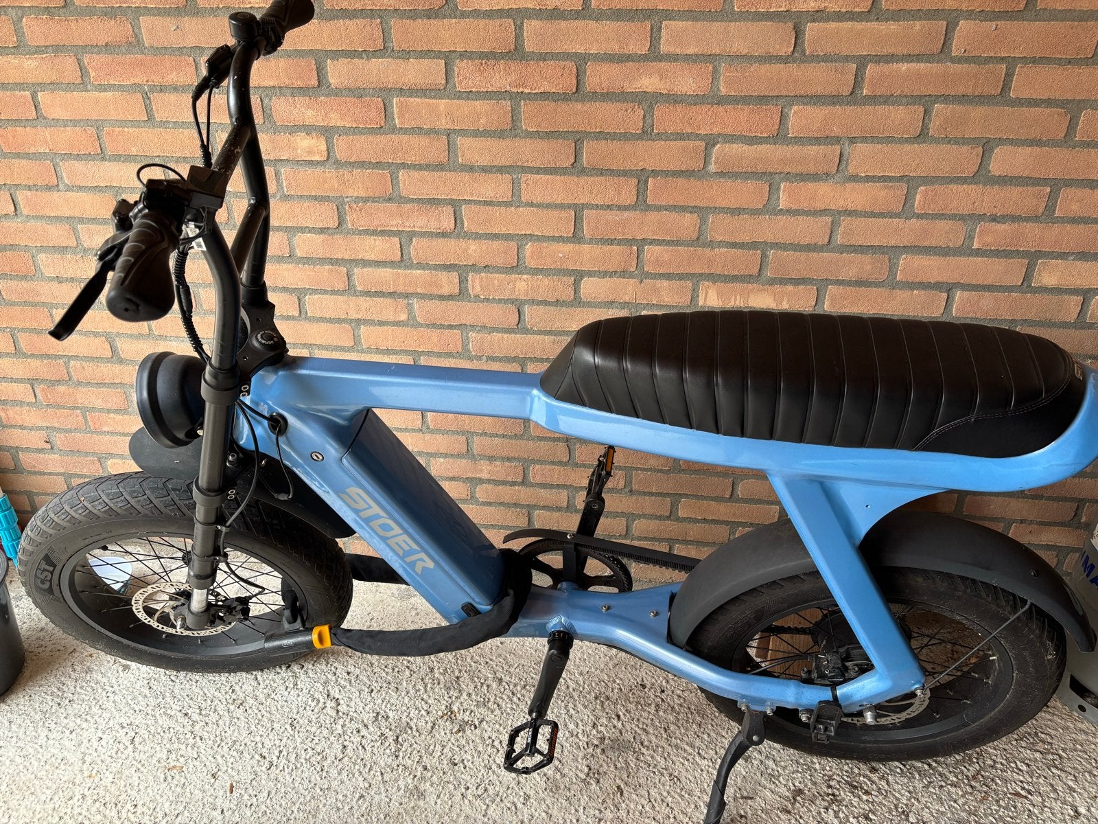 Stoer e-bike met alarm, zo goed als nieuw, Fietsen en Brommers, Elektrische fietsen, Ophalen, Zo goed als nieuw, Overige merken