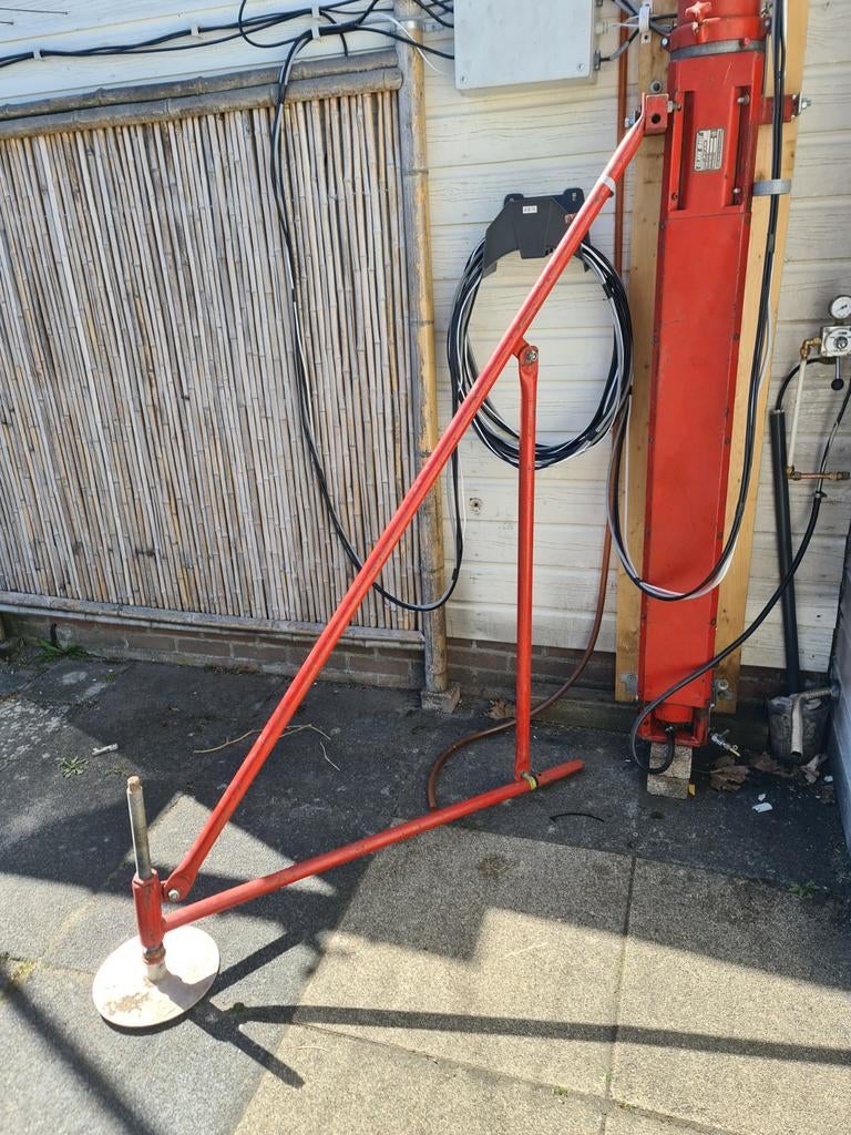 Uitzet schoren mobiele antenne, Ophalen, Antenne
