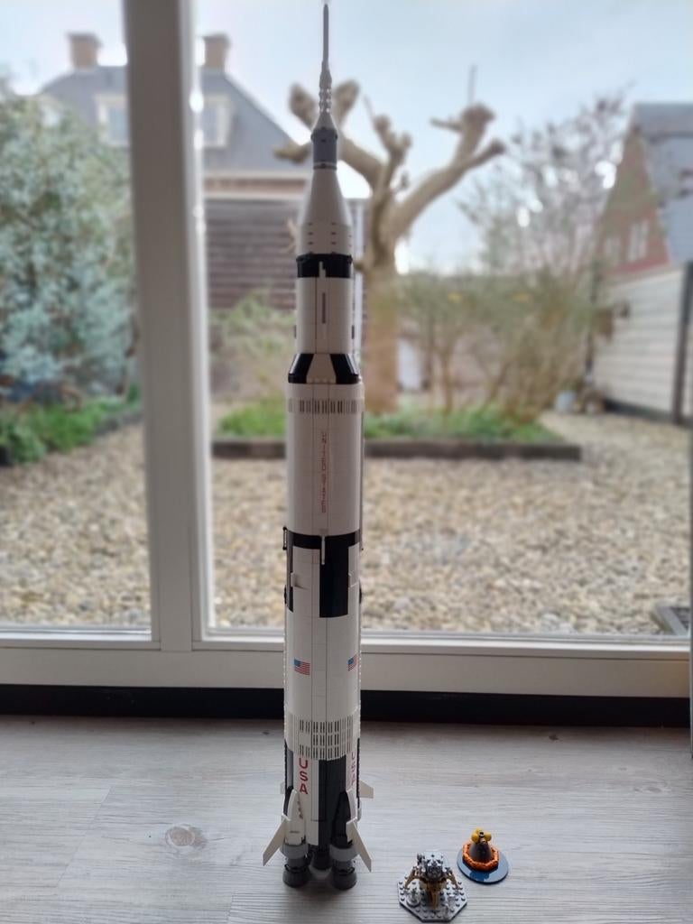 Lego 21309. NASA Apollo Saturn V, Ophalen, Compleet, Lego, Zo goed als nieuw