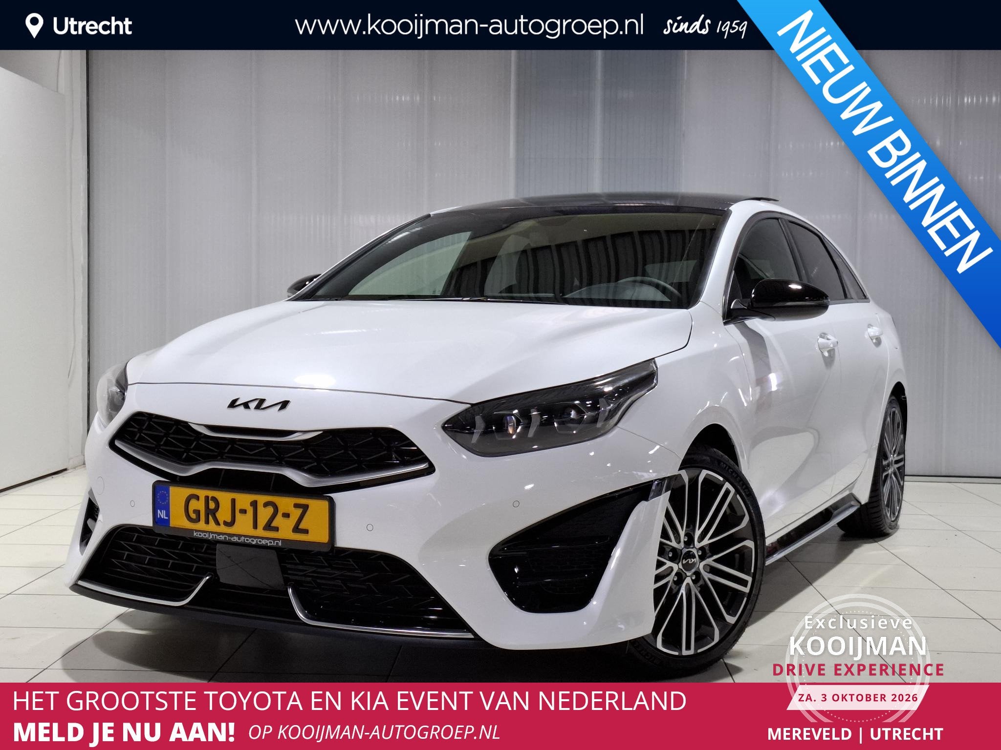 Kia ProCeed 1.5 T-GDi GT-PlusLine AUTOMAAT NL Auto, 10 jaar, Auto's, 1325 kg, Gebruikt, Euro 6, 4 cilinders