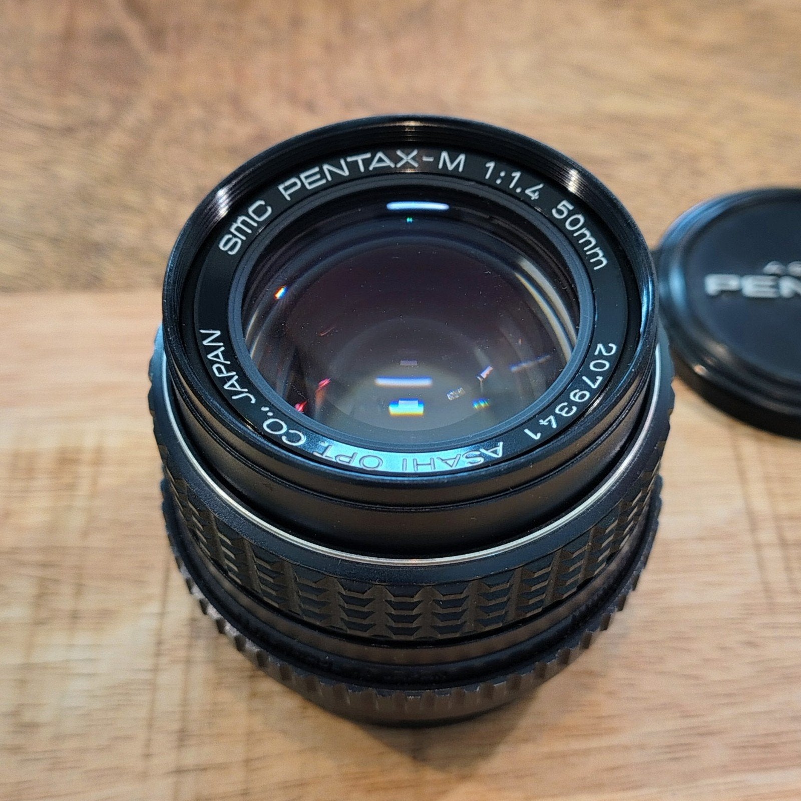 Asahi Pentax-M SMC 50mm 1:1.4 Lens., Gebruikt, Standaardlens, Pentax K-mount, 50 mm