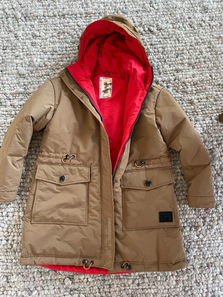Nieuwstaat SCOTCH & SODA reversible jas maat S, Scotch & Soda, Ophalen of Verzenden, Zo goed als nieuw, Maat 36 (S)
