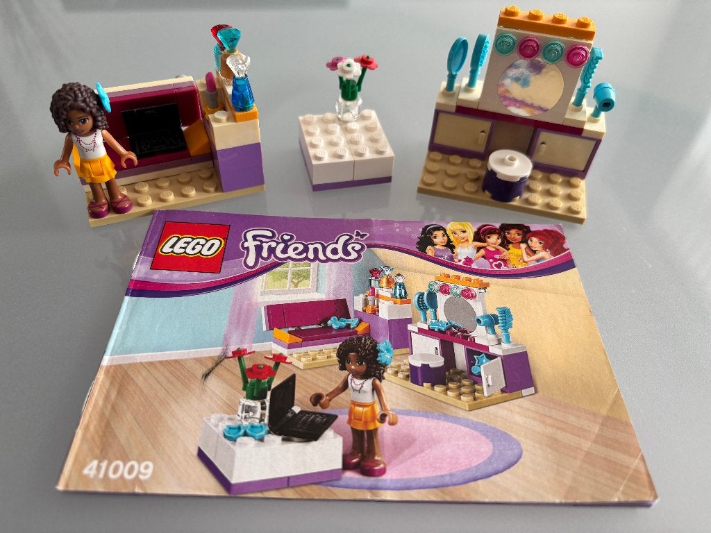 LEGO Friends Andrea’s slaapkamer 41009, Kinderen en Baby's, Speelgoed | Duplo en Lego, Lego, Friends, Ophalen of Verzenden, Complete set