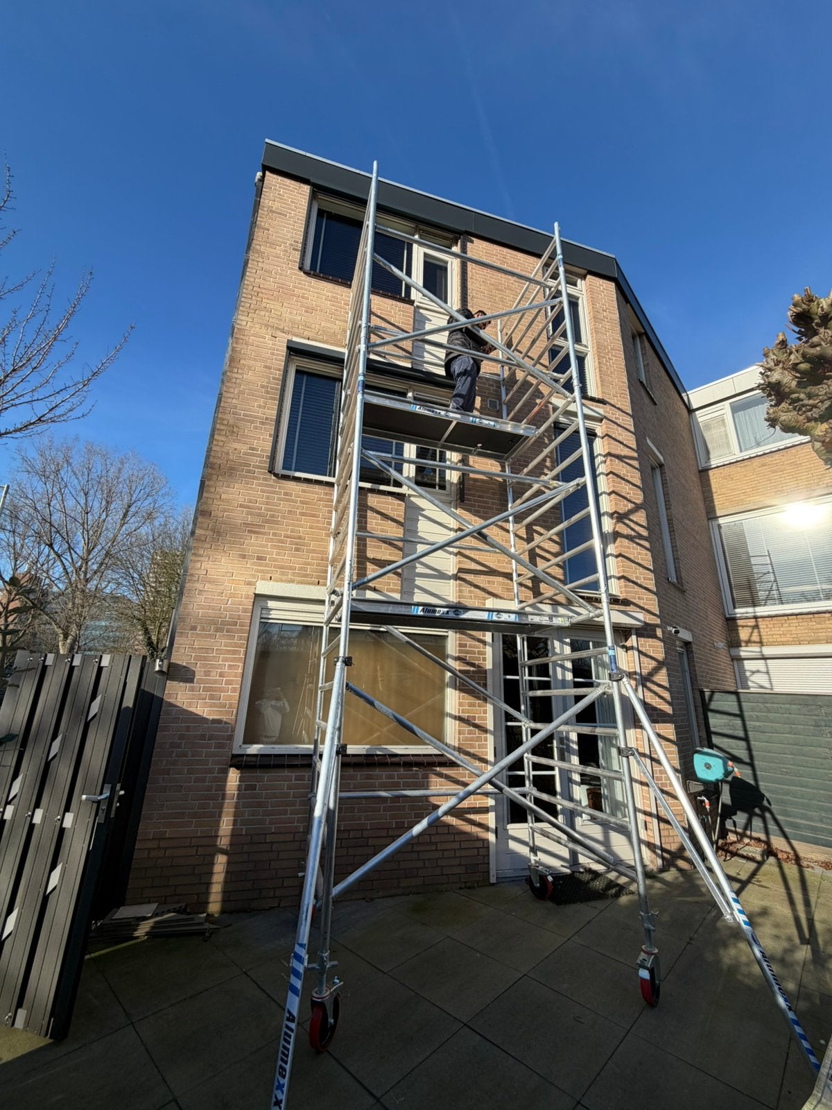 Rolsteiger, Doe-het-zelf en Verbouw, Steigers, Ophalen, Zo goed als nieuw, Rolsteiger of Kamersteiger, 5 meter of hoger