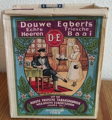 oude Douwe Egberts Echte Friesche Heeren Baai paars, Verzamelen, Ophalen, Zo goed als nieuw