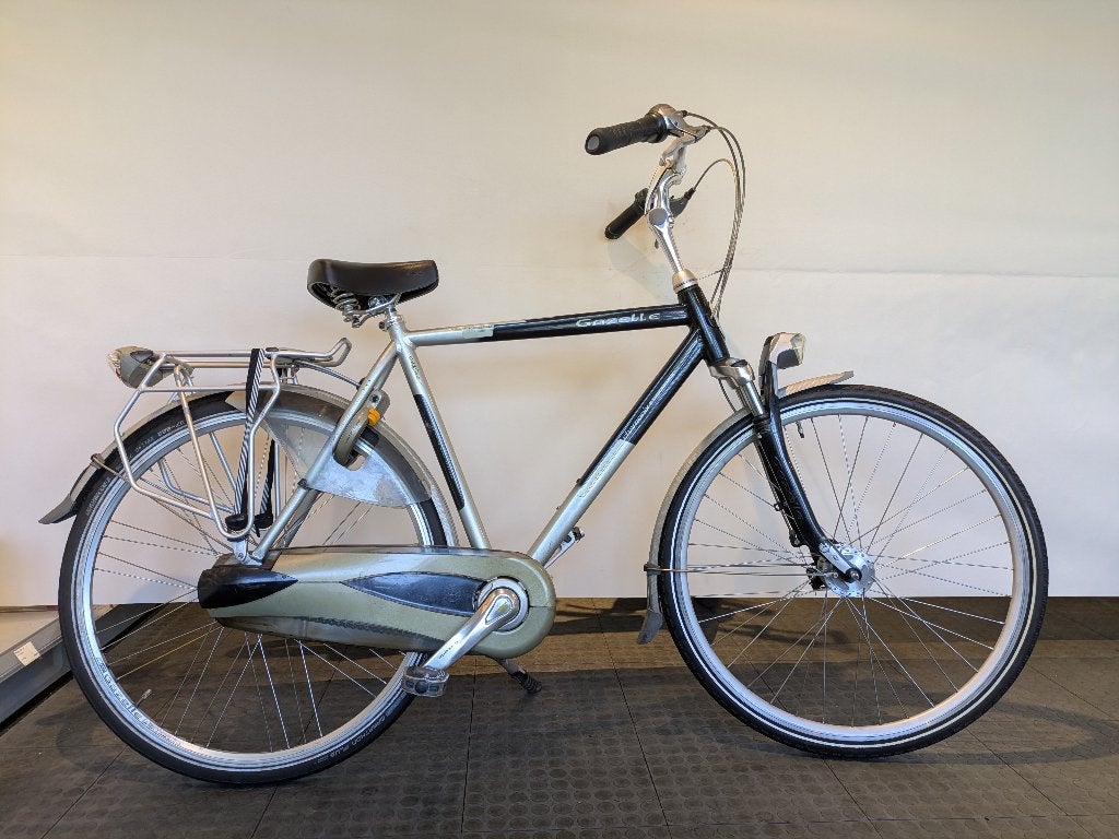 28 inch Gazelle Chamonix met 8 versnellingen/ vering., Ophalen, Gebruikt, Versnellingen, 57 tot 61 cm