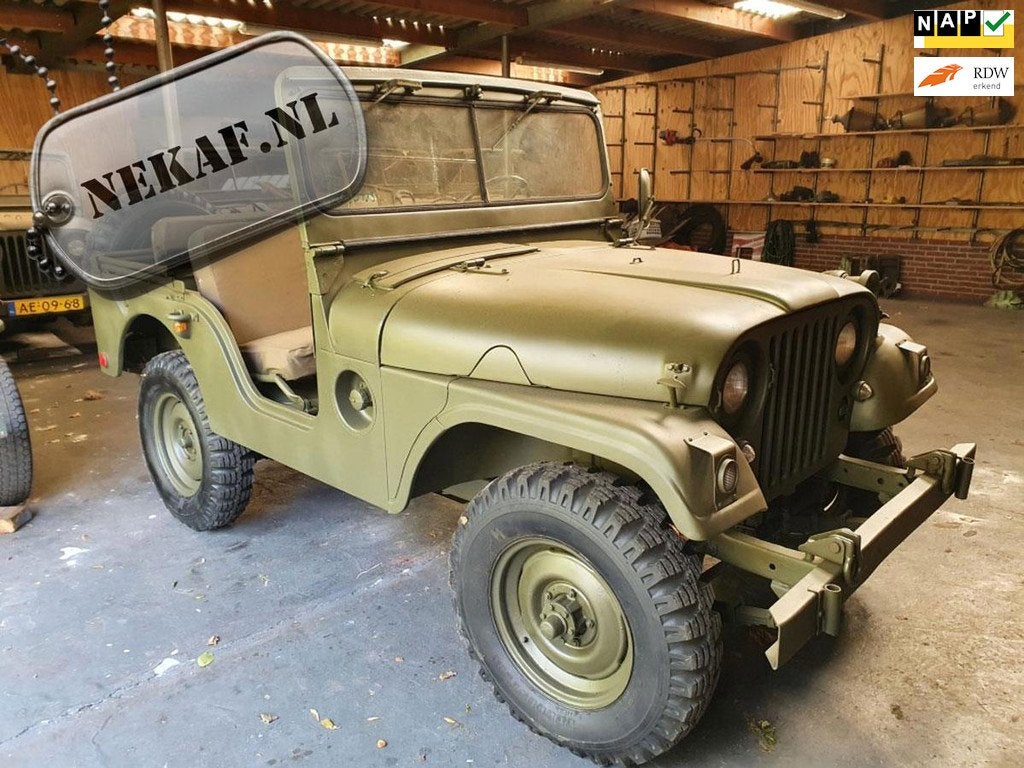 Jeep Willys Nekaf M38a1 GERESTAUREERD, Auto's, Oldtimers, Te koop, 4x4, Trekhaak, Jeep, Benzine, SUV of Terreinwagen, Handgeschakeld