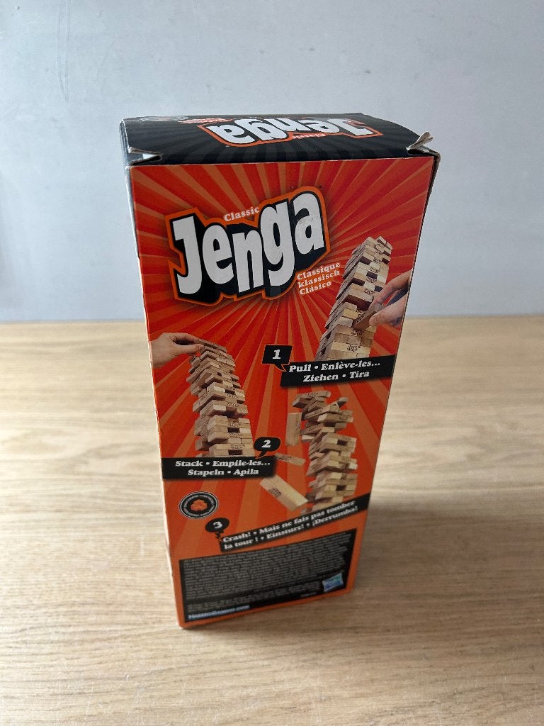 Jenga | Hasbro, Ophalen of Verzenden, Zo goed als nieuw