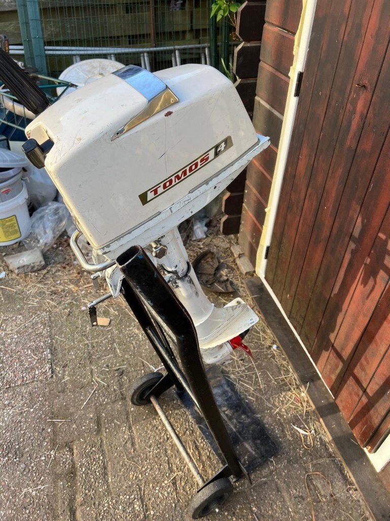 Tomos buitenboordmotor, Ophalen, Gebruikt, Motor en Techniek