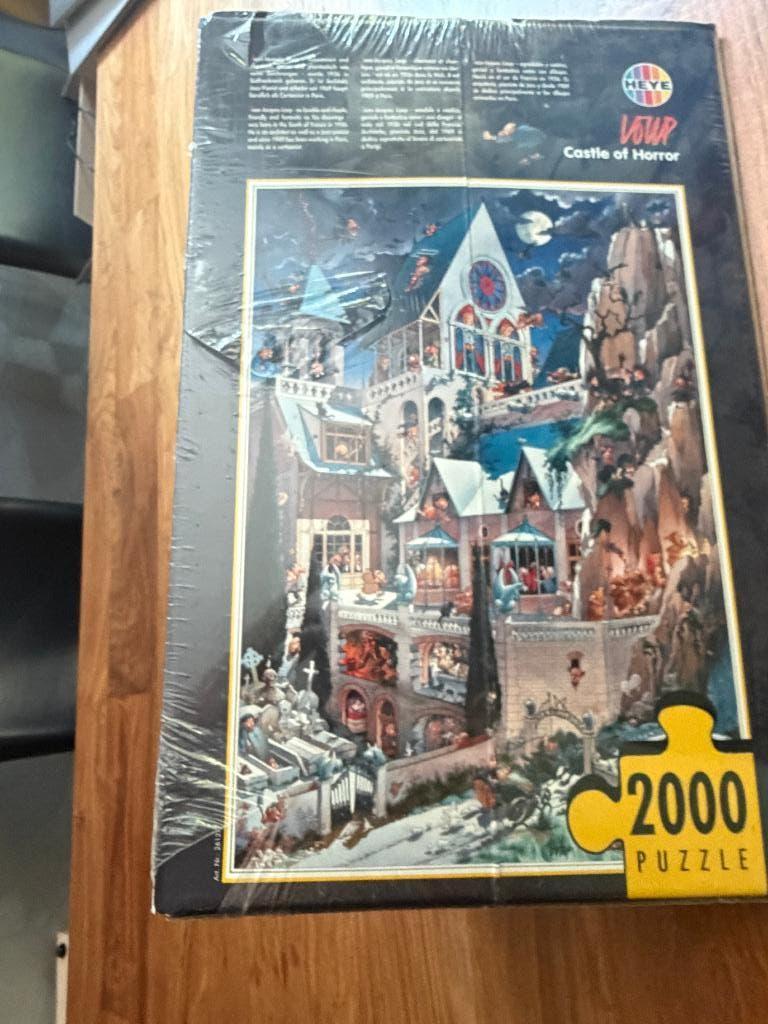 Heye puzzel. Nieuw. Loup Castle of Horror. 2000, Ophalen of Verzenden, Meer dan 1500 stukjes, Nieuw, Legpuzzel