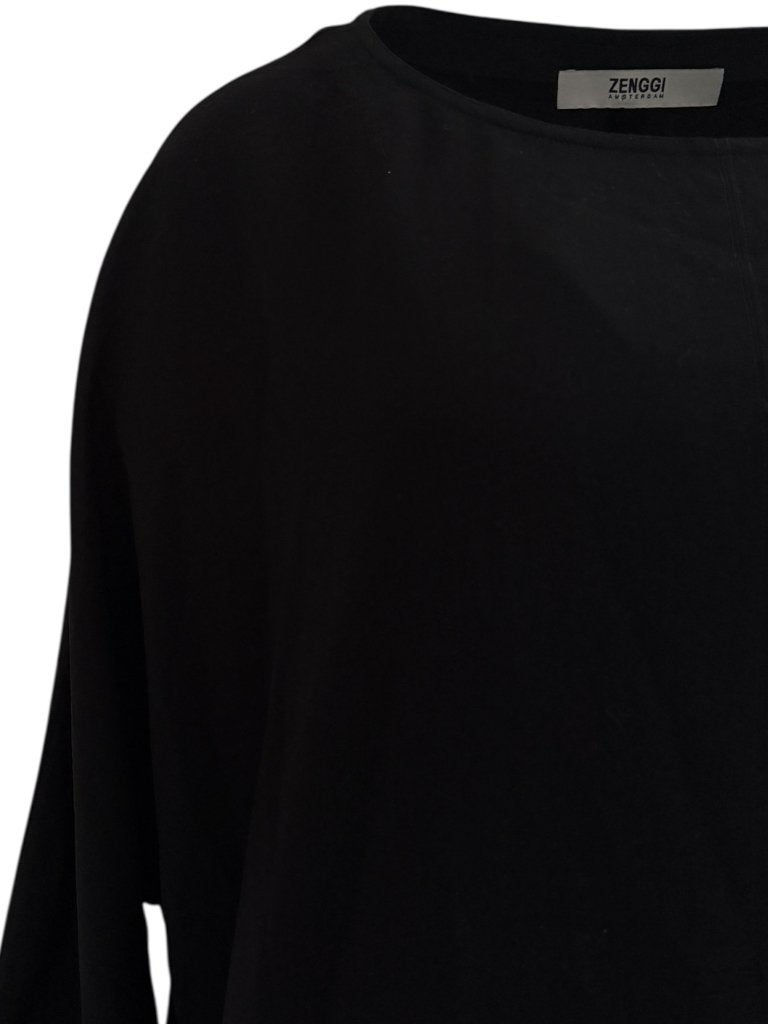 Zenggi jurk XL, Verzenden, Zwart, Maat 46/48 (XL) of groter, Zo goed als nieuw