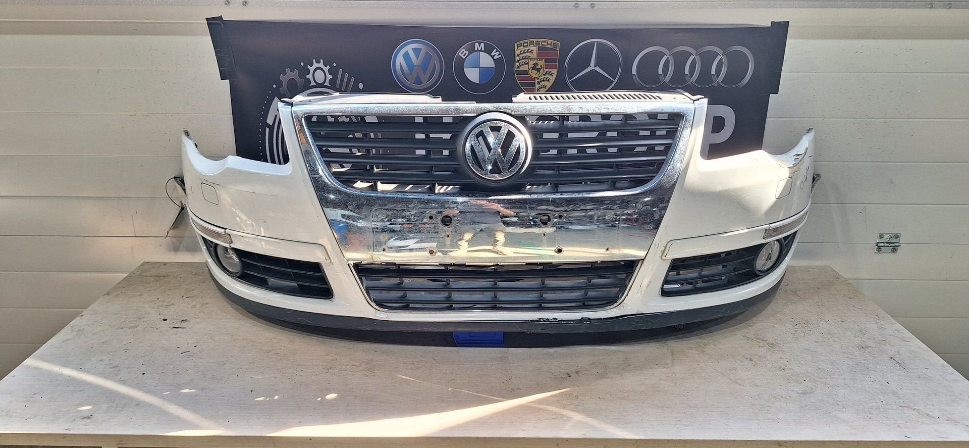Volkswagen PASSAT B6 Voorbumper, Auto-onderdelen, Carrosserie en Plaatwerk, Gebruikt, -, Voor, -