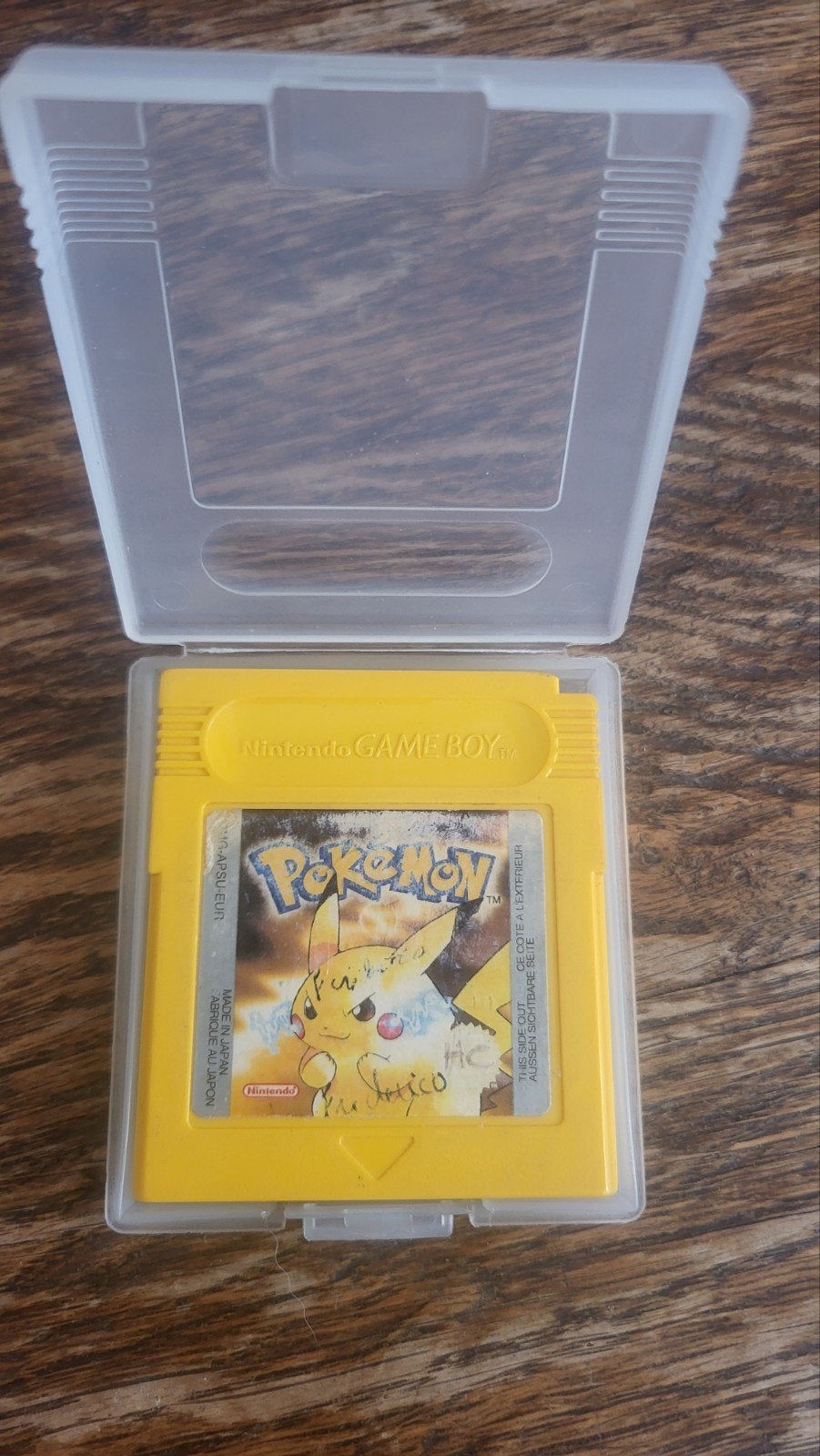 Pokémon Yellow Game Boy met nieuwe save batterij, Spelcomputers en Games, Verzenden