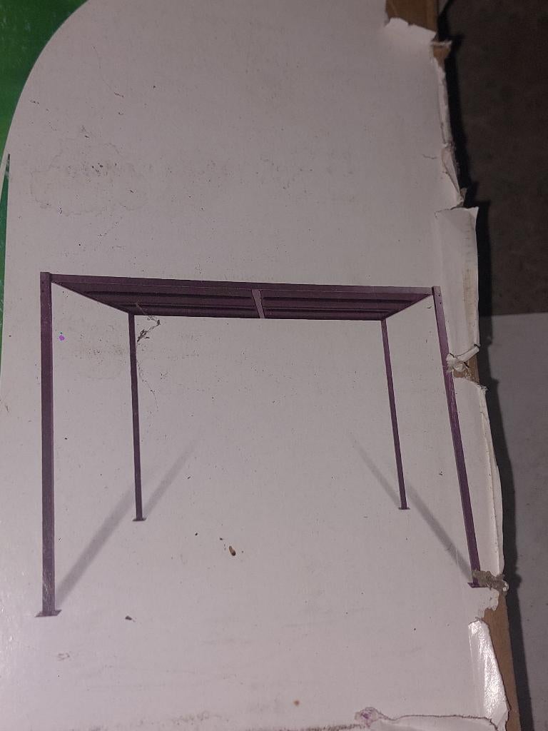 Paviljoen 3x3m Schuifdak Doek Antraciet     µ9x, Tuin en Terras, Overkappingen, Ophalen, Nieuw, Tuinpaviljoen