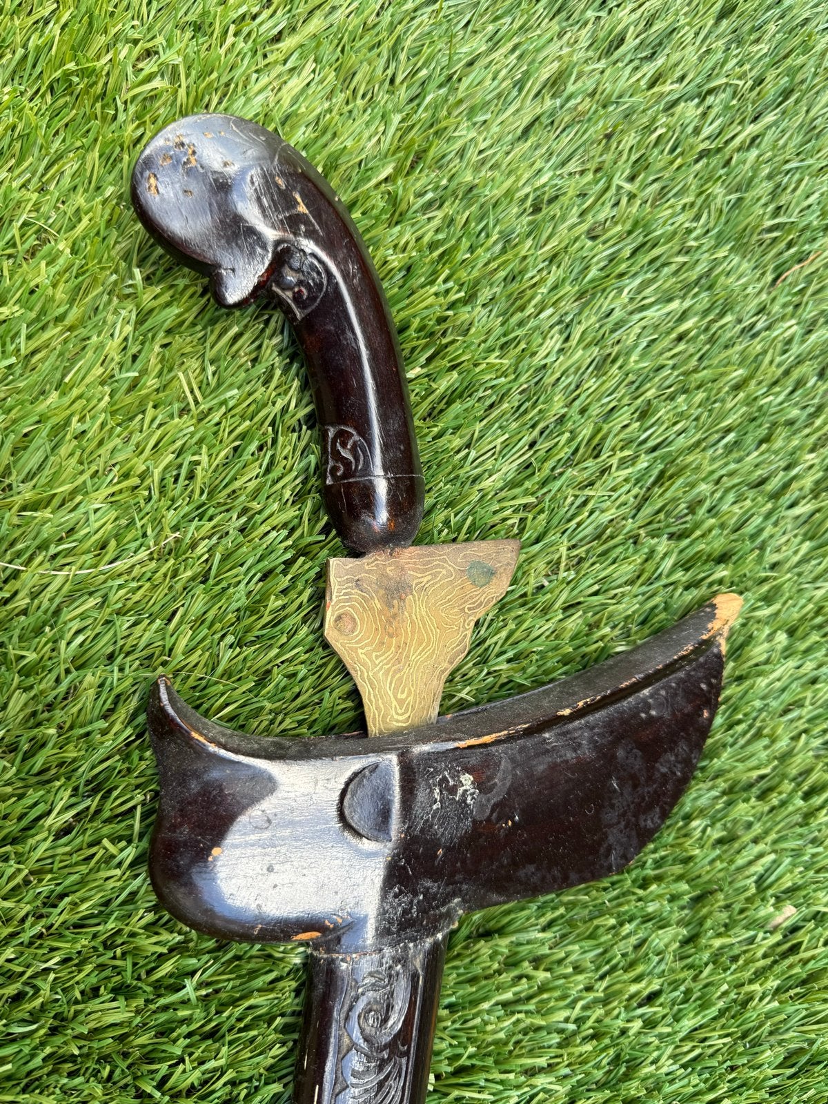 Antieke Indonesische Keris Kris Dolk - 50 cm, Antiek en Kunst, Ophalen of Verzenden