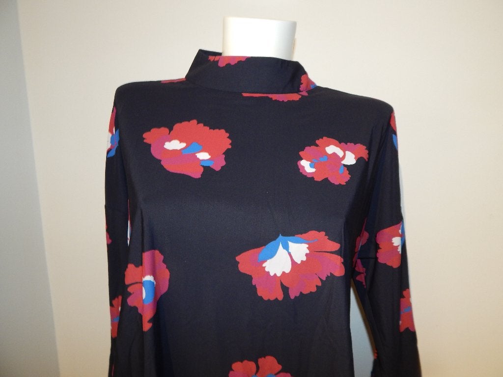Studio Anneloes travel stof top bloemen print kolletje L, Studio Anneloes, Maat 42/44 (L), Zo goed als nieuw, Lange mouw
