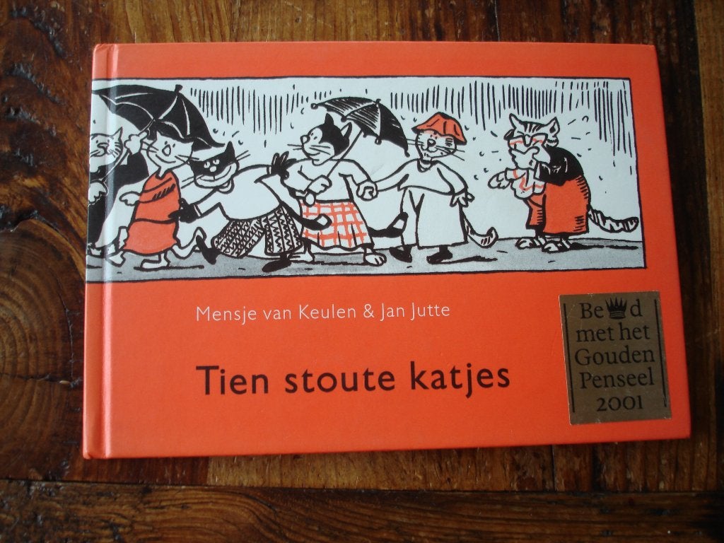 kleuter.01(1312) tien stoute katjes. Mensje van keulen en, Ophalen of Verzenden, Zo goed als nieuw, Fictie algemeen