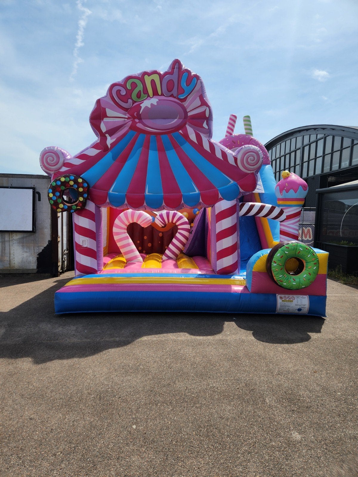 Springkussen te huur /snacks/popcorn/foodtrailer, Ophalen of Verzenden