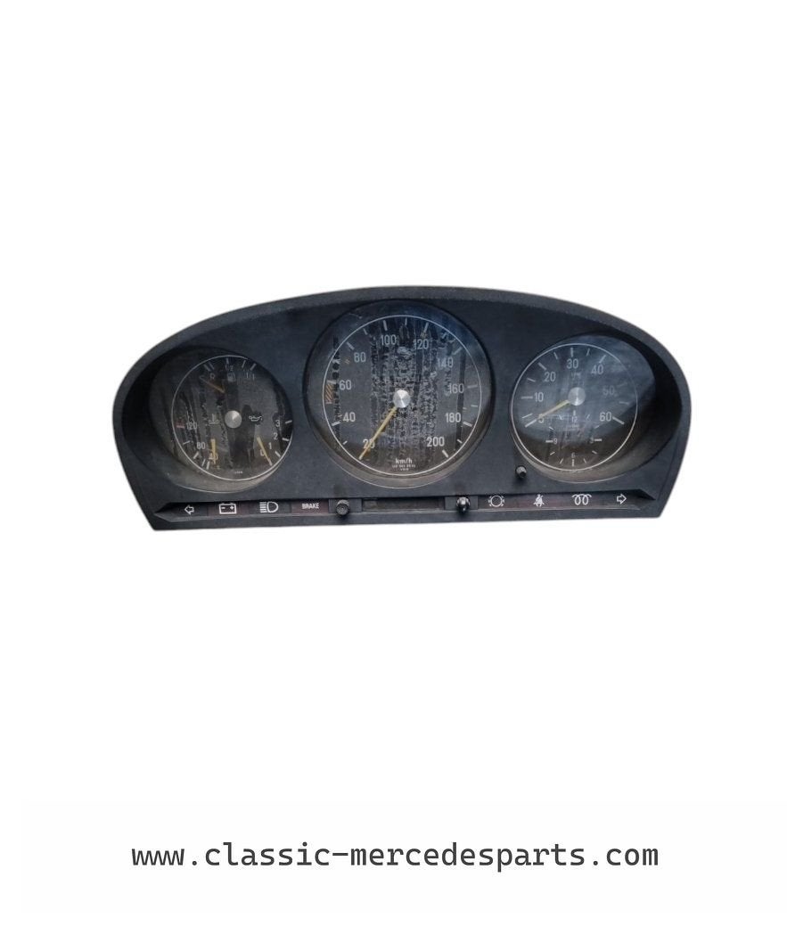 Tellerhuis / combi instrument Mercedes  w116  300SD turbodie, Auto-onderdelen, Dashboard en Schakelaars, Gebruikt, -, -, Ophalen of Verzenden