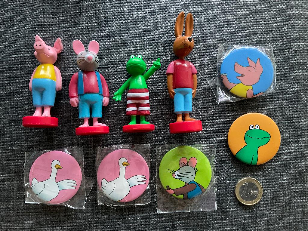 Kikker en Vriendjes Figuren ... 9 stuks - B03, Ophalen, Zo goed als nieuw