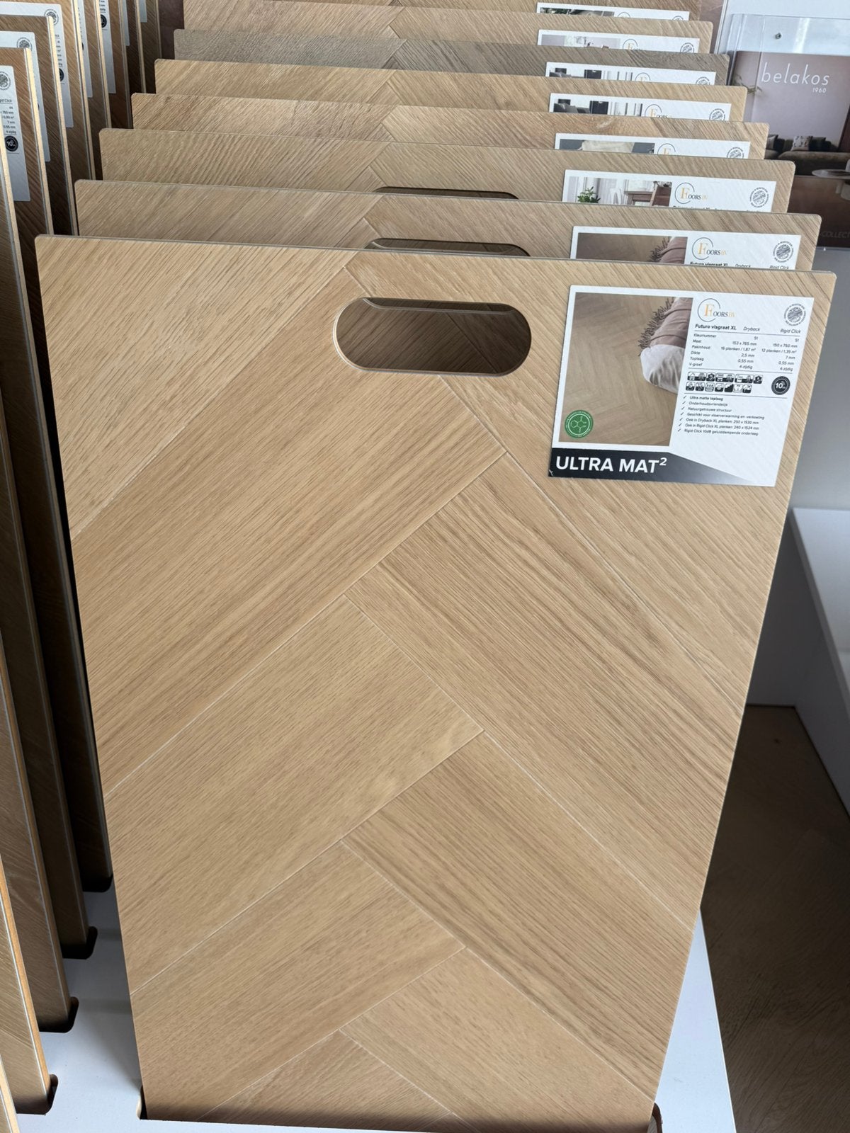 Foto 4 van PVC VISGRAAT VAN BELAKOS – GELEGD €55,- PER M²