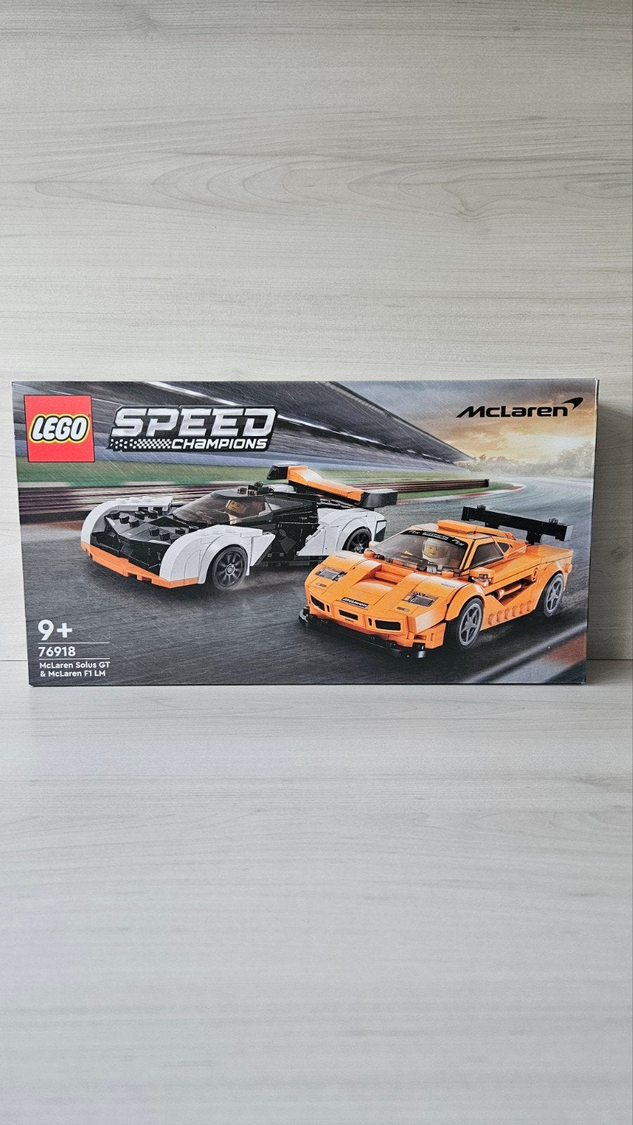 LEGO Speed Champions 76918 McLaren Solus GT & McLaren F1 LM, LEGO Group, Lego, Nieuw, LEGO System A/S, Aastvej 1, 7190 Billund, Denemarken