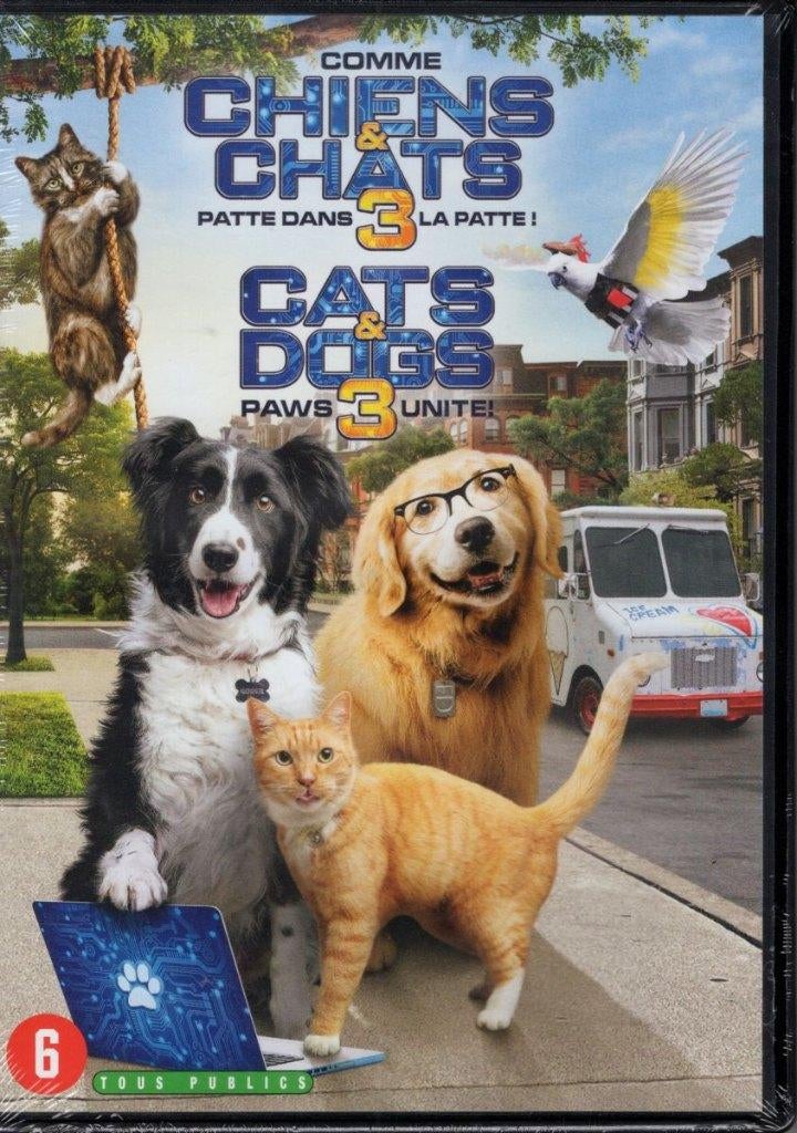 Cats & Dogs 3 - Nieuw in Seal - DVD - Nederlandse Uitgave, Vanaf 6 jaar, Verzenden, Nieuw in verpakking