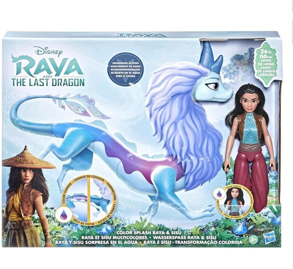 Disney Raya & Sisu Draak Waterspeelgoed - Kleurige Kleurvera, Nieuw, Ophalen of Verzenden, Hasbro European Services, 4 The Square, Stockley Park, Uxbridge, Middlesex, UB11 1ET, UK