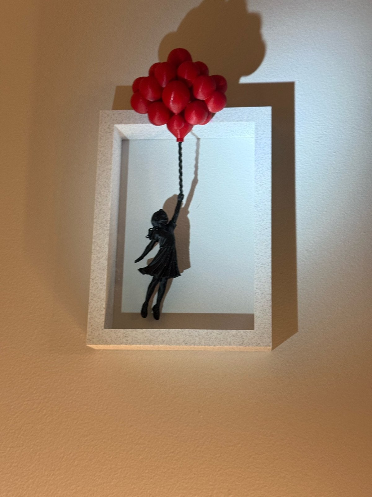 Banksy | Balloon Girl & Flower Thrower | Unieke kunststukken, Antiek en Kunst, Figuren, Ophalen of Verzenden, Overige technieken