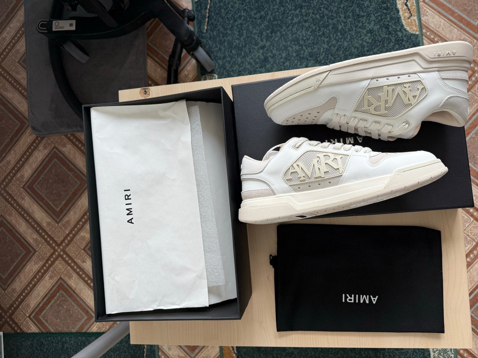 Schoenen AMIRI PRADA DIOR B30, Kleding | Heren, Schoenen, Ophalen of Verzenden, Nieuw, Wit, Sneakers of Gympen