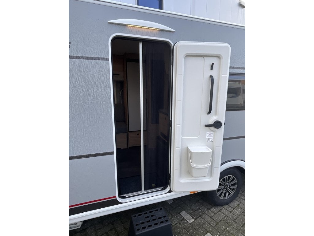 Dethleffs Summer Edition 460 EL ENKELE BEDDEN-XL KOELKAST, Caravans en Kamperen, Serviceluik, Standaardzit, Bedrijf, Tot en met 3