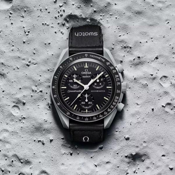 Swatch x Omega Bioceramic Moonwatch | Nieuwstaat, Ongedragen, Kunststof, Polshorloge, Nieuw, Kunststof