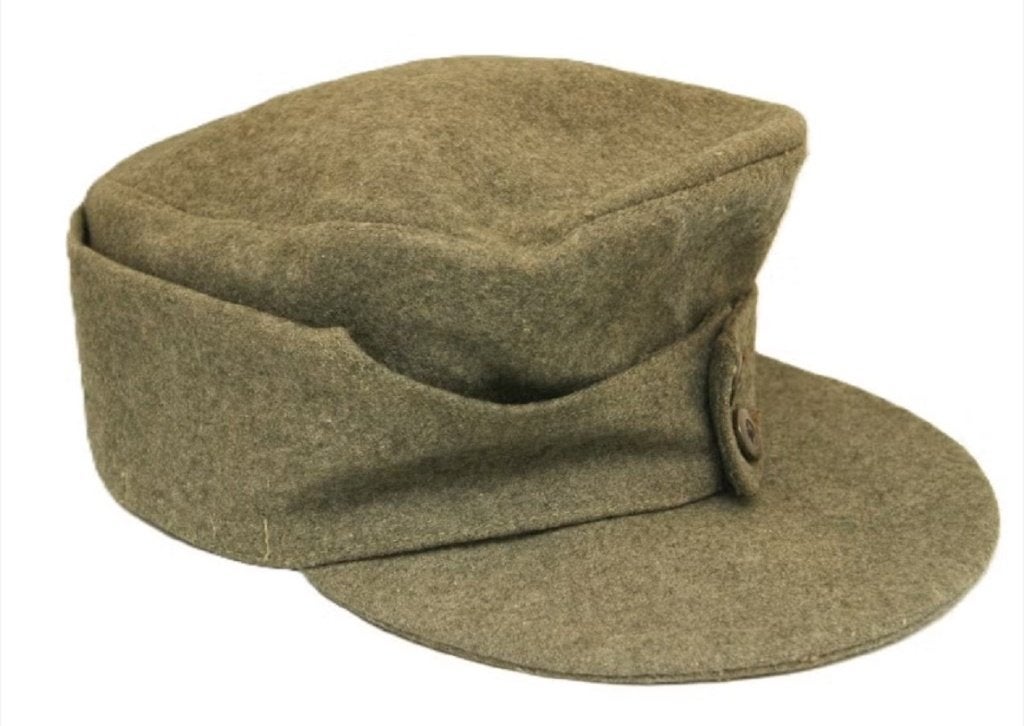 Oude Duitse WW2 Leger einheitsmutze / Veldpet, Verzamelen, Ophalen of Verzenden, Landmacht, Duitsland, Helm of Baret