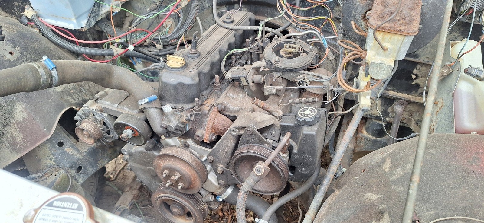 Jeep yj xj tj 2.5 motor met handbak, Auto-onderdelen, Motor en Toebehoren, Jeep, Nieuw, Ophalen