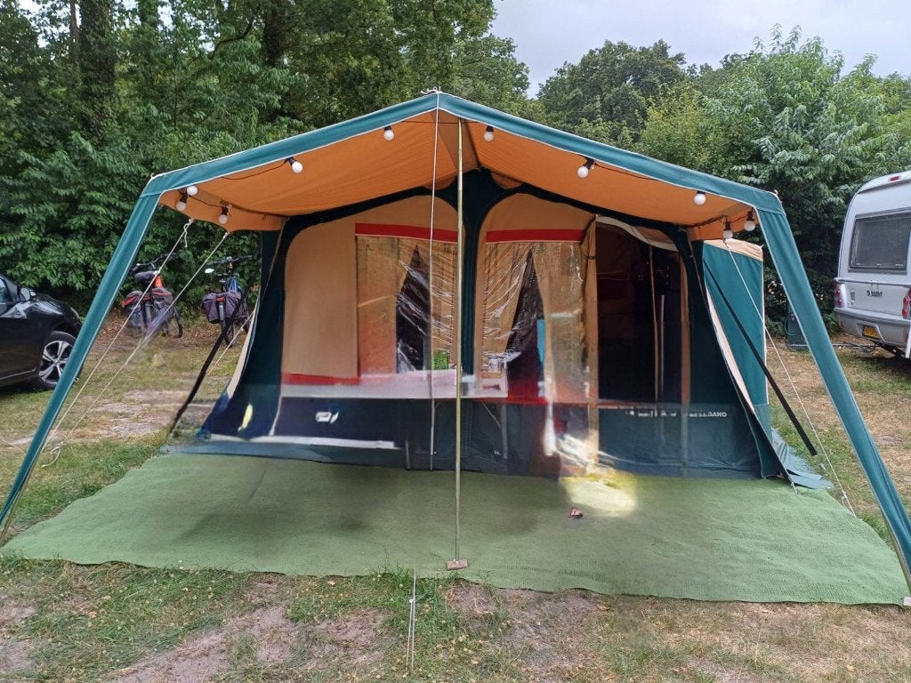 Te koop ruime vouwwagen, Caravans en Kamperen, Ophalen, Tot en met 6, Aanwezig, Trigano