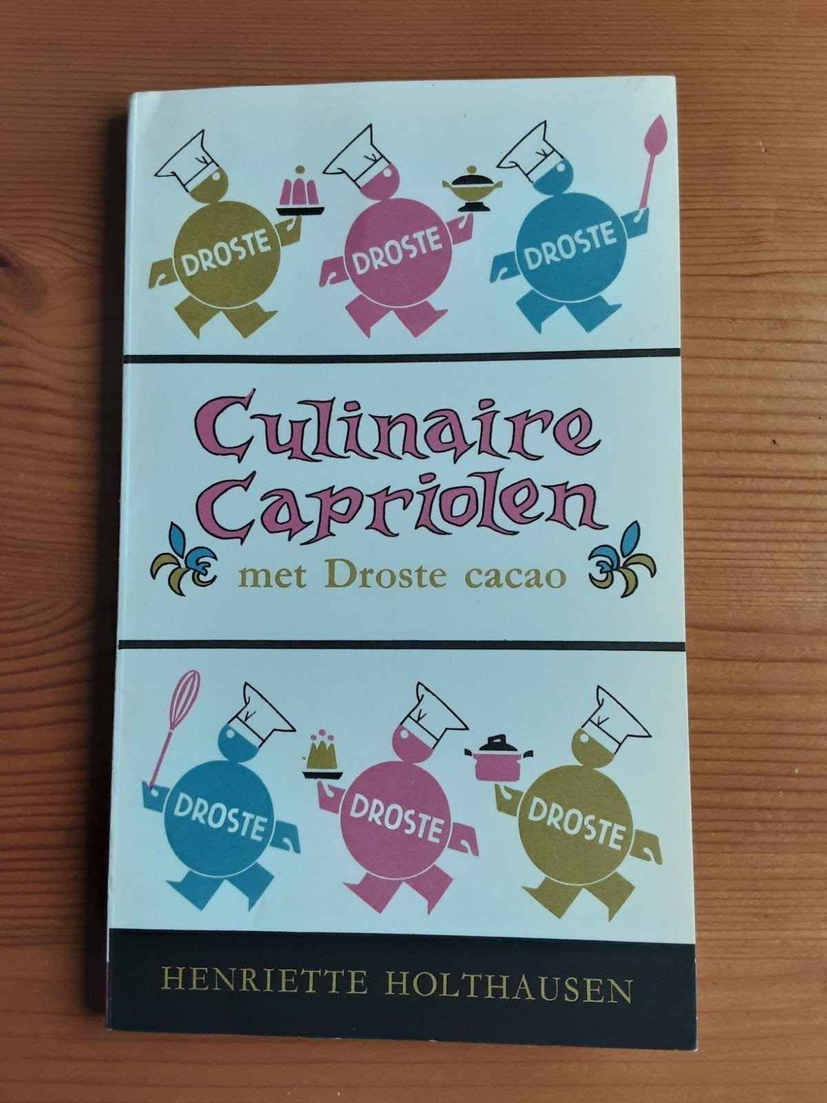 DROSTE , CULINAIRE CAPRIOLEN. 1959., Verzamelen, Ophalen of Verzenden, Overige typen