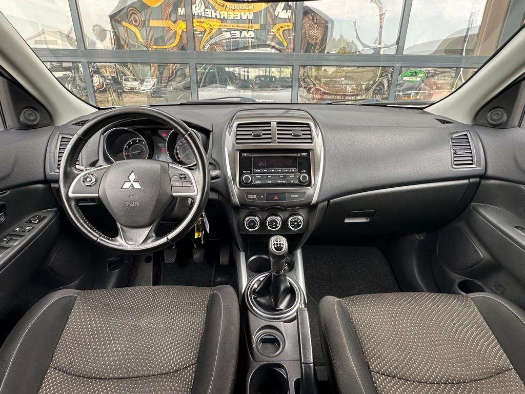 Mitsubishi ASX 1.6 Cleartec Invite 1e.Eig/Airco/Cruise/El.ra, Auto's, Mitsubishi, Euro 5, Stof, Gebruikt, 4 cilinders