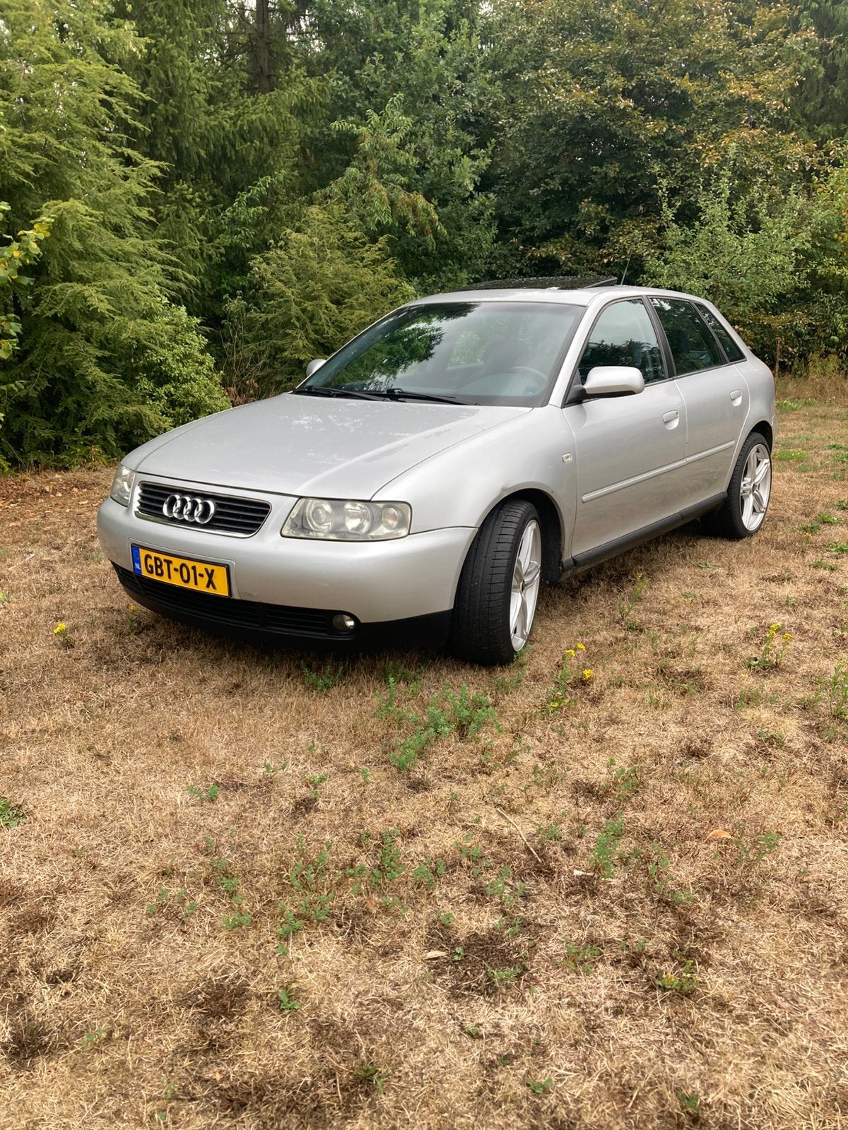 Audi A3 5drs Automaat2002 Grijs, Auto's, Audi, Automaat, 4 cilinders, 1200 kg, Particulier