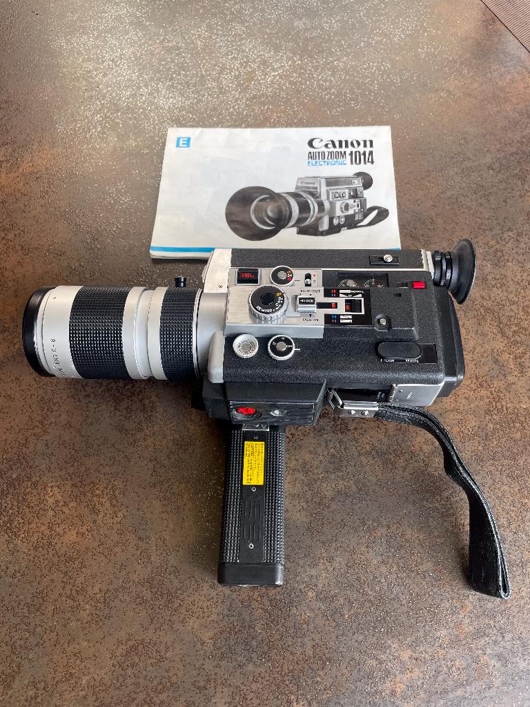 Canon 1014 Autozoom Electronic, Ophalen, 8mm, Camera