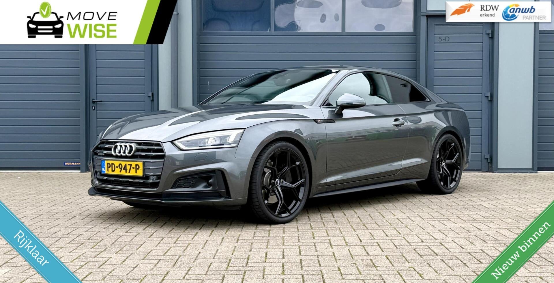 Audi A5 Coupé 2.0 TFSI 245pk quattro | S LINE | Uniek | Nie, Auto's, Automaat, Gebruikt, 4 stoelen, Bedrijf
