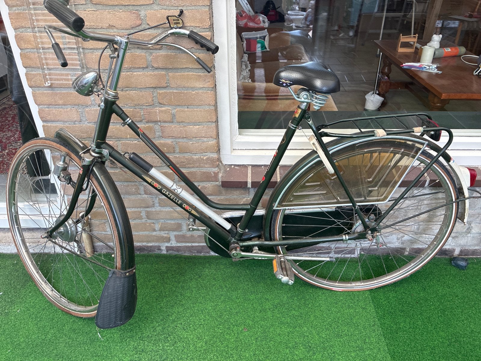 Vintage Gazelle omafiets - Klassieke fiets, Ophalen, Zo goed als nieuw, Versnellingen