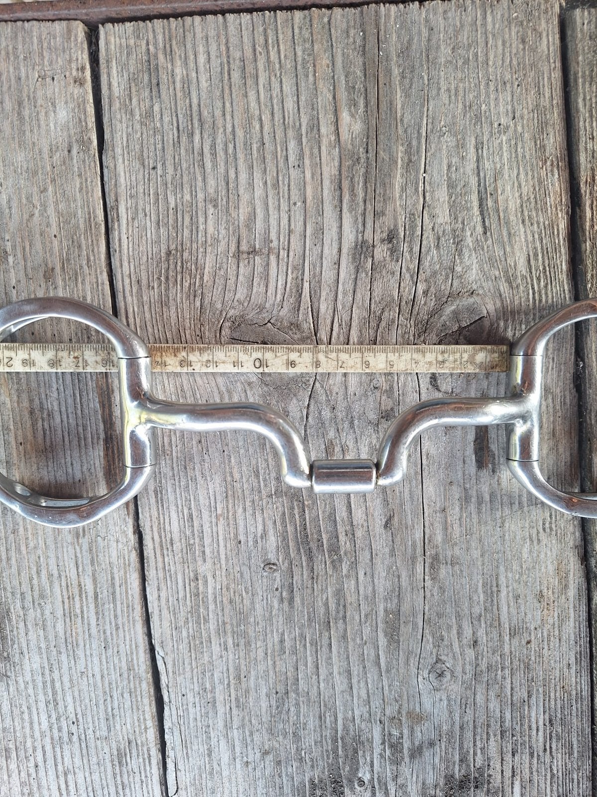 Myler toklat bit met bitsleuven / myler bit 14 cm., Ophalen of Verzenden, Zo goed als nieuw, Myler, Bit
