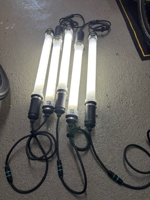 led verlichting Tent , bouw , verbouw , klusruimte, Ophalen of Verzenden, Zo goed als nieuw, Overige typen
