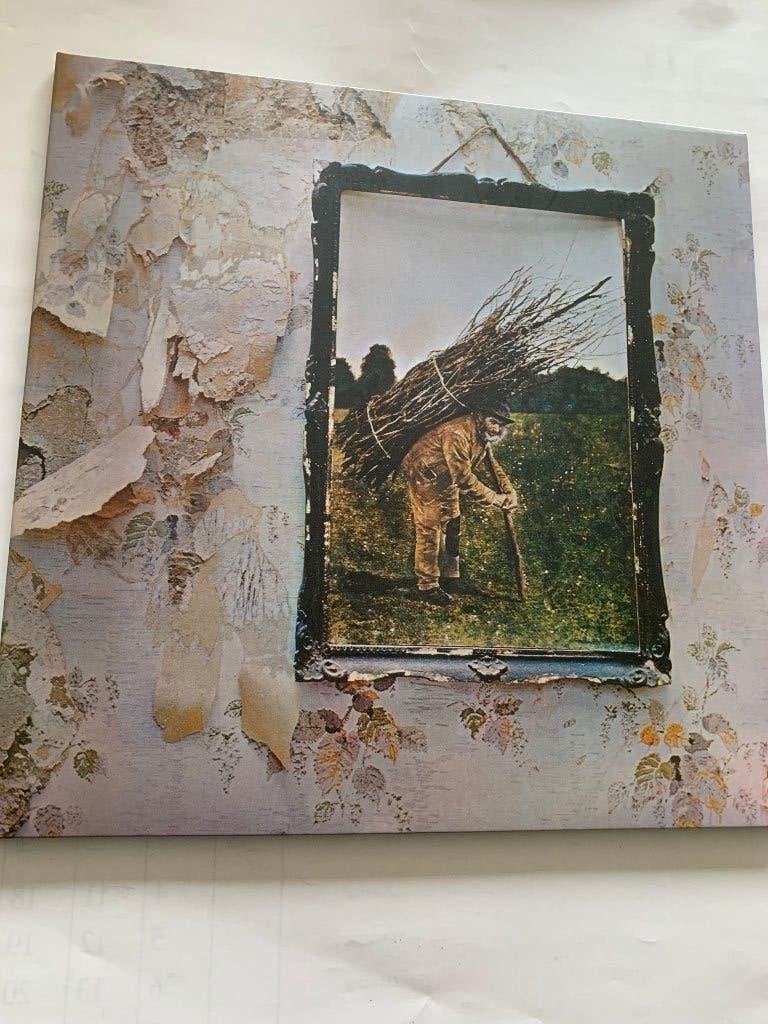 Led Zeppelin - Led Zeppelin IV ( lp), Cd's en Dvd's, Vinyl | Rock, LP, Verzenden, 12 inch, Poprock