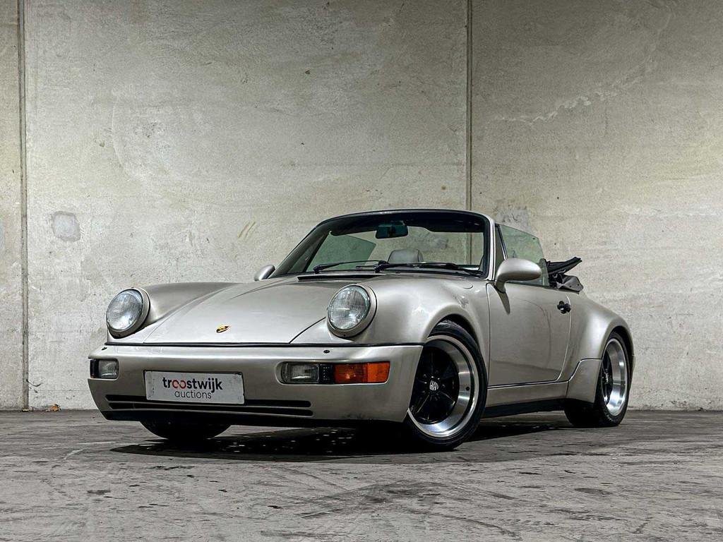 Porsche 911 Carrera 4 3.6 -Automaat- 250pk 1990, Auto's, Porsche, Bedrijf, Open dak, Benzine, Cabriolet, Automaat, Gebruikt