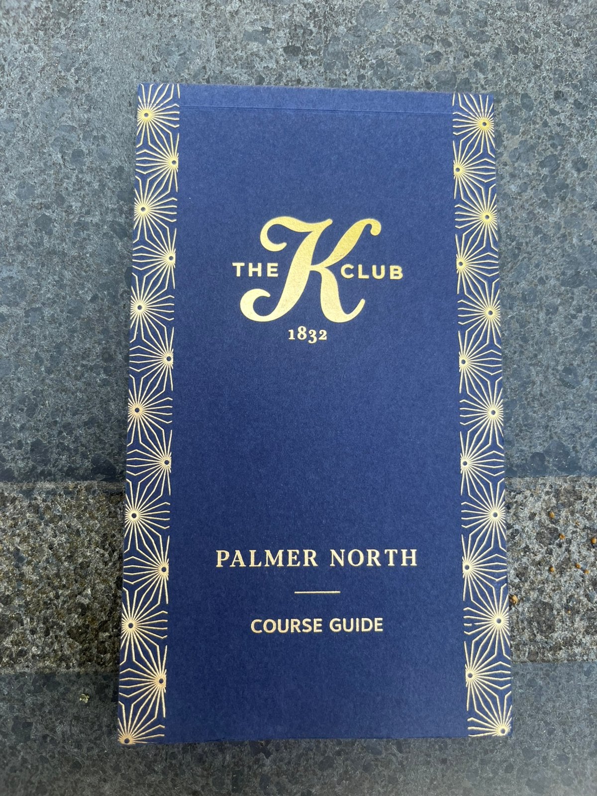 Baanboekje K-club, Palmer North, Dublin Ireland, Ophalen of Verzenden, Zo goed als nieuw, Club