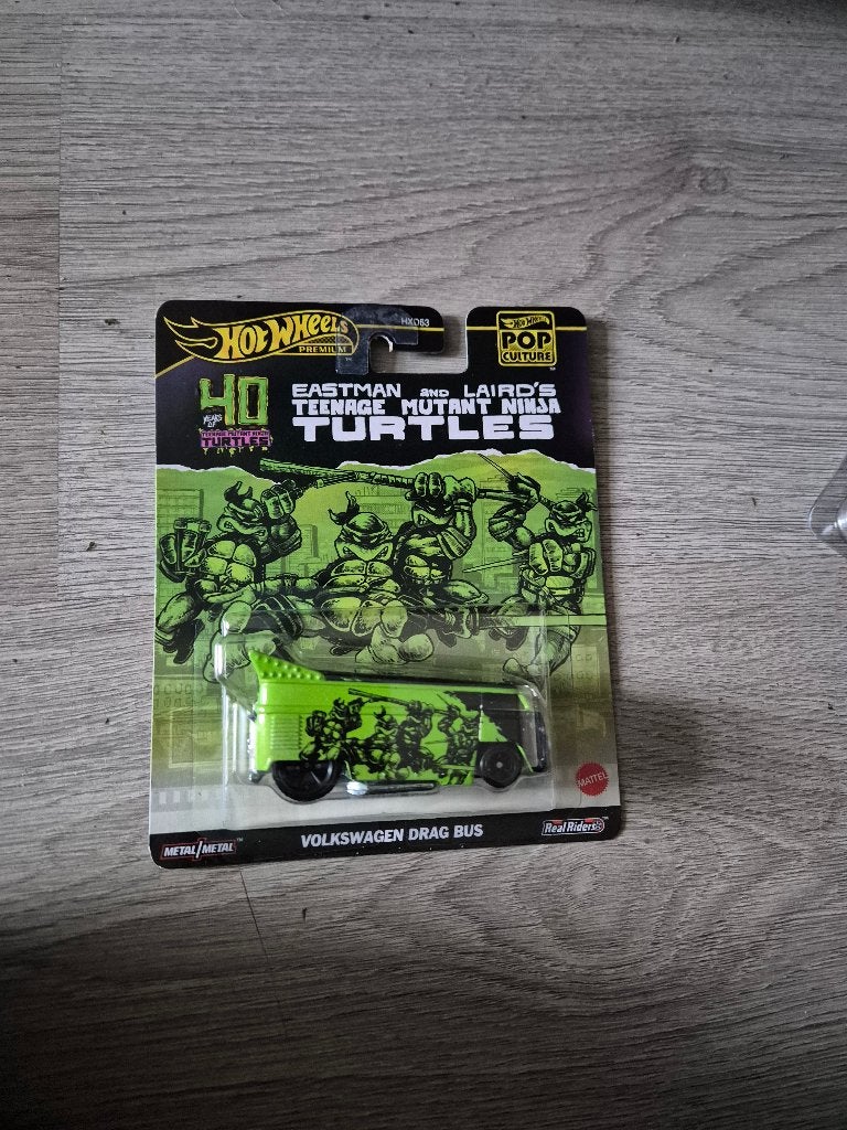Hot Wheels VOLKSWAGEN VW DRAG BUS TEENAGE MUTANT NINJA, Ophalen of Verzenden, Nieuw, Auto
